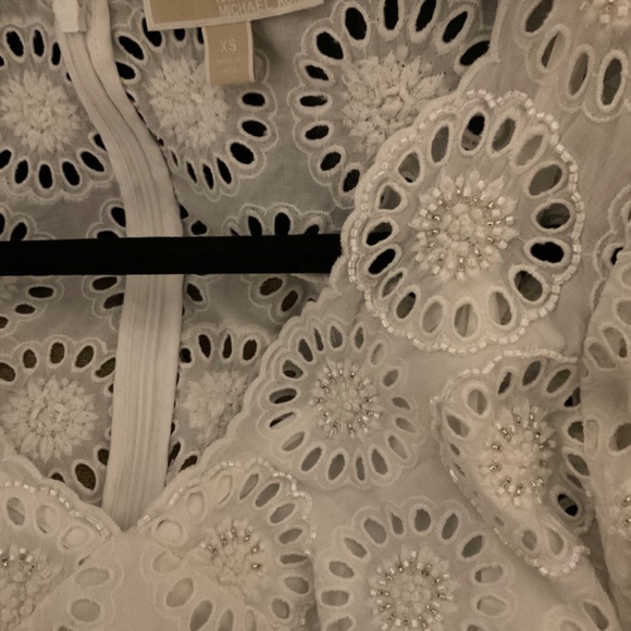 Michael Kors white embroidered eyelet dress - Picture 6 of 7